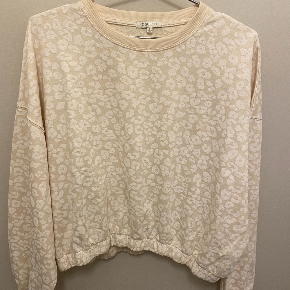 Z Supply crop long sleeve top, new this season!